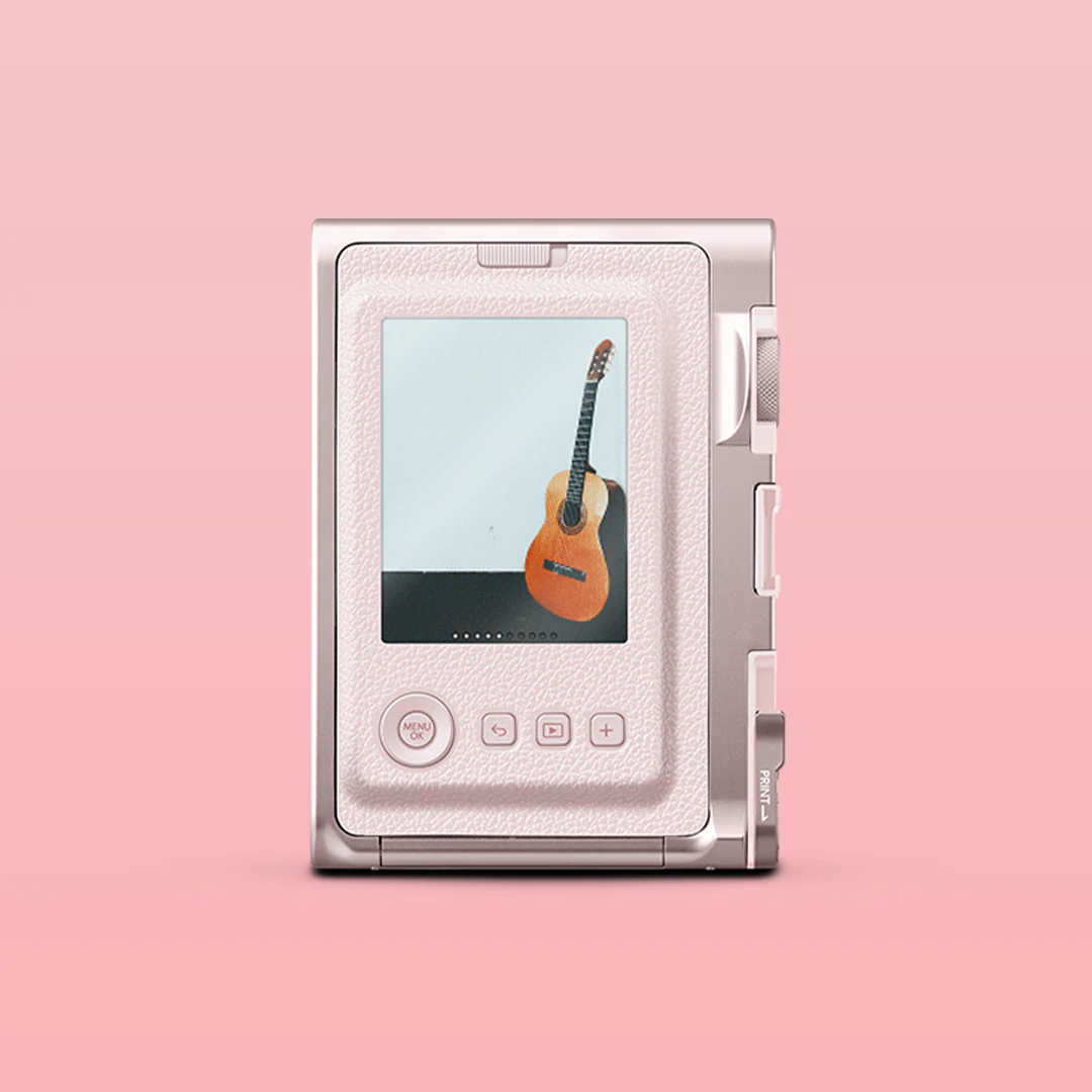 FUJIFILM INSTAX MINI EVO HYBRID INSTANT CAMERA PINK - Image 2