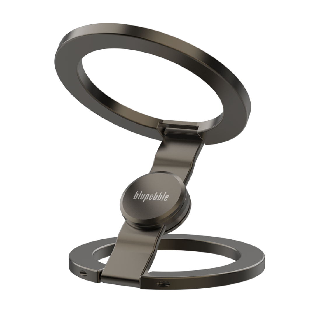 BLUPEBBLE MAGCLICK MAGSAFE COMPATIBLE RING HOLDER GUN METAL BP-MAGCLICK-GM - Image 2