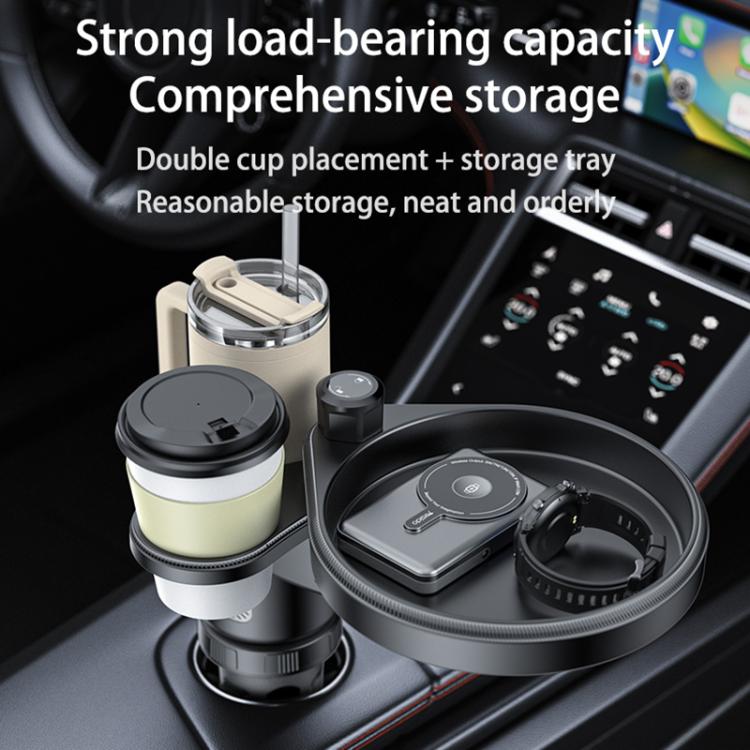YESIDO 3 IN 1 CAR CUP PHONE HOLDER BLACK C180 - Image 4