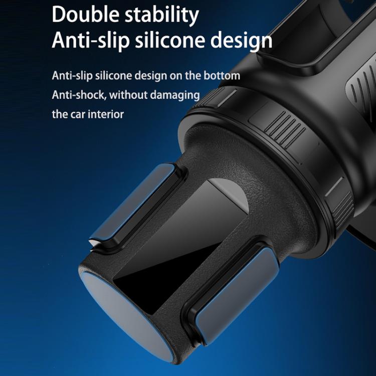 YESIDO 3 IN 1 CAR CUP PHONE HOLDER BLACK C180 - Image 8