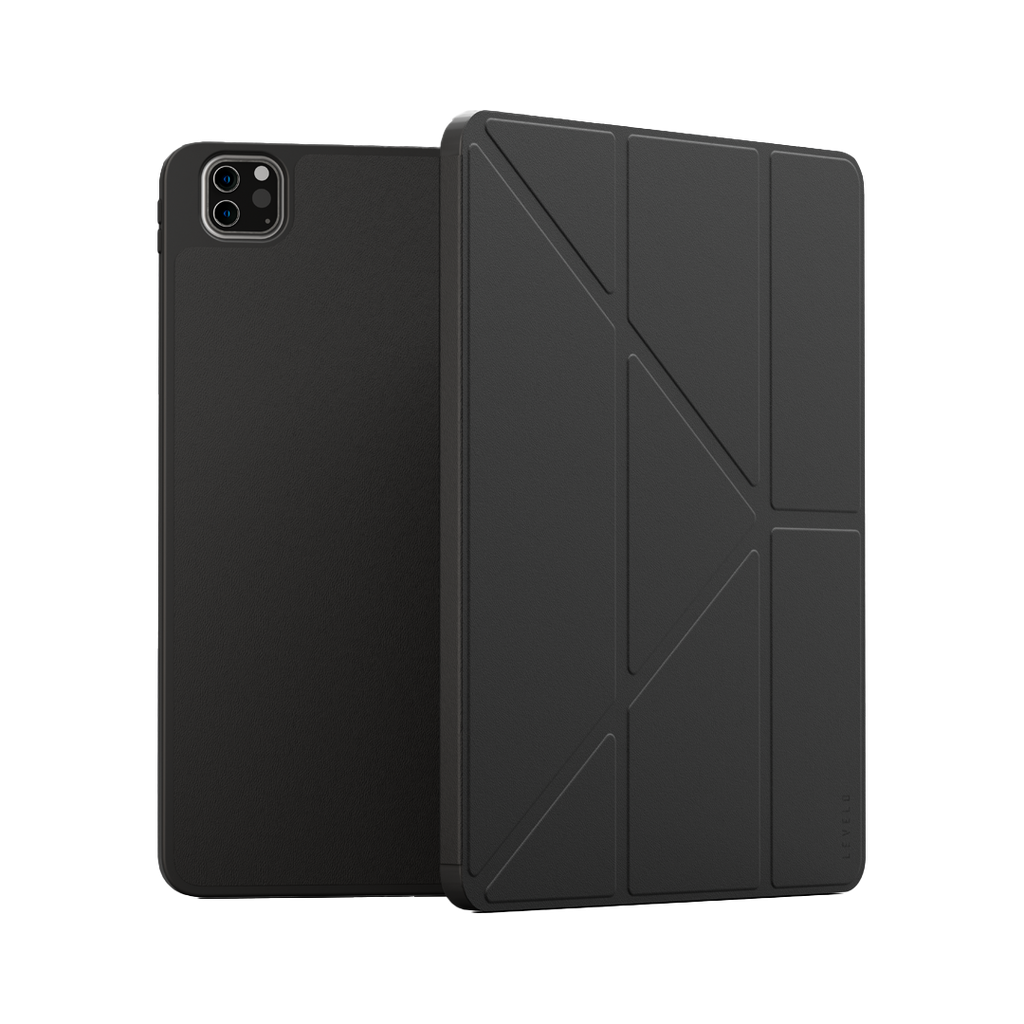 LEVELO ELEGANTE IPAD PRO 11 SCRATCH RESISTANT COATING CASE BLACK LVLELGP1124BK - Image 2