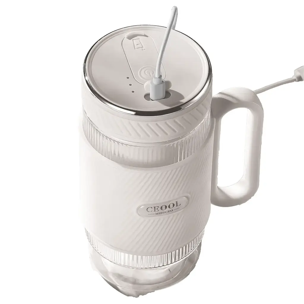 PORODO LIFESTYLE PORTABLE DUAL CUP SMOOTHIE BLENDER WHITE PDGCZ0710WH - Image 3