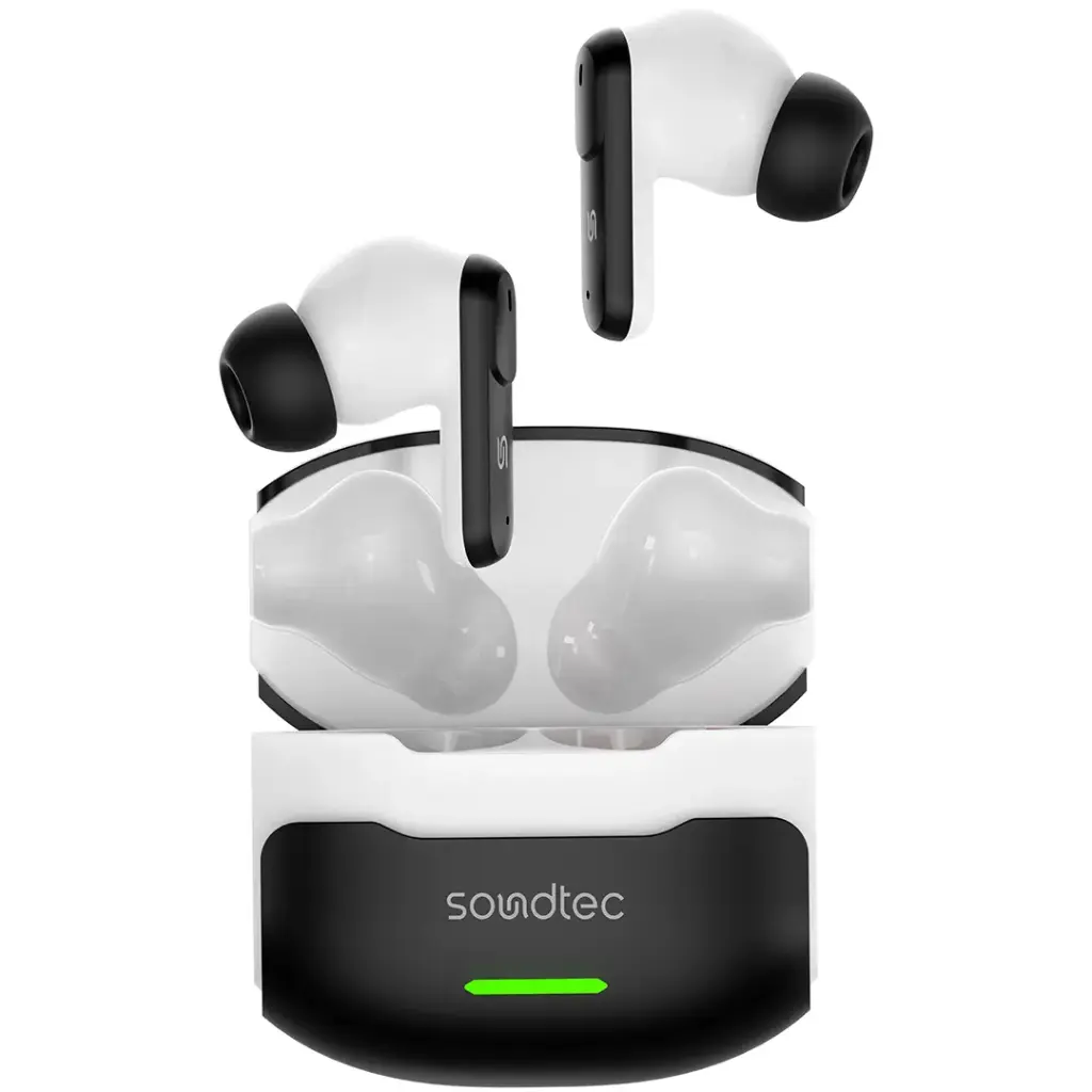 PORODO SOUNDTEC PROSOUND TWS WIRELESS EARBUDS BLACK PDSTBUDSBK - Image 2