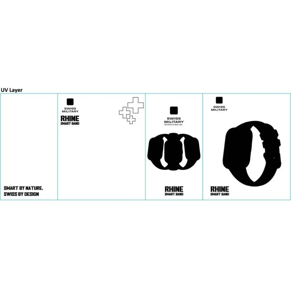 SWISS MILITARY RHINE SMART BAND BLACK WITH 3 TALK SM-BAND-RHINE3-BLKF BLKS - Image 6