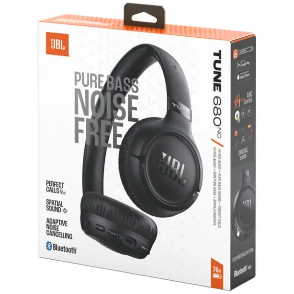 JBL TUNE 780NC WIRELESS HEADSET BLACK - Image 6