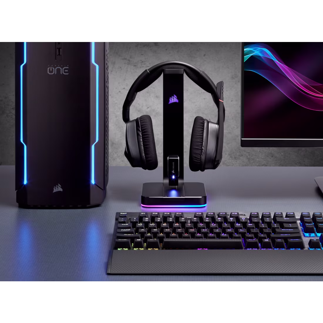CORSAIR ST100 RGB PREMIUM HEADSET STAND CA-9011167-NA - Image 4
