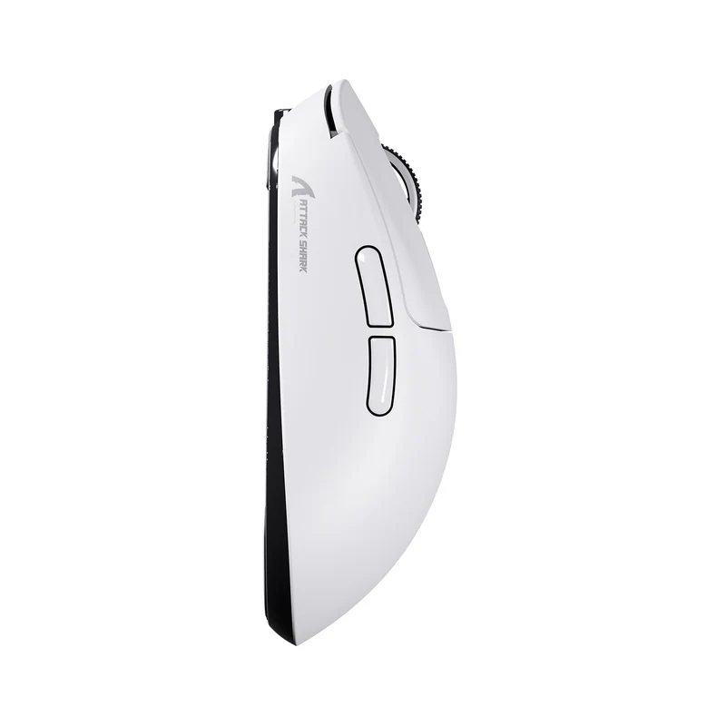 ATTACK SHARK LIGHTWEIGHT WIRED + 2.4G + BT5.4 GAMING MOUSE WHITE X3 - Image 3