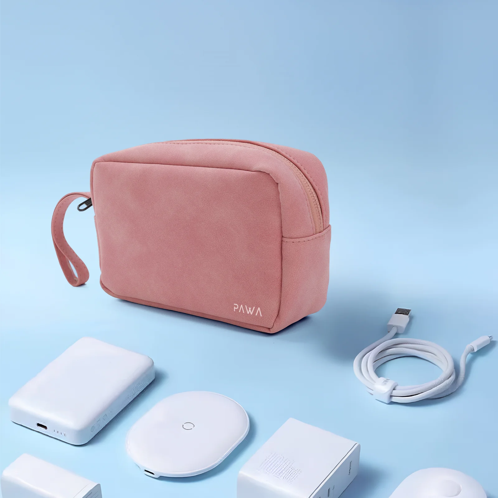PAWA BELLO TRAVEL POUCH PINK PW-TPHBG069-PK - Image 2