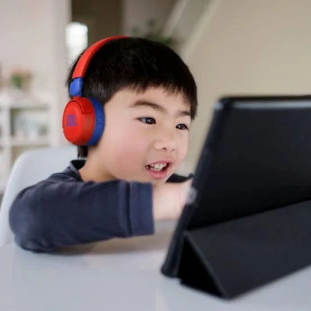 JBL BLUETOOTH HEADPHONES JR310 RED - Image 9