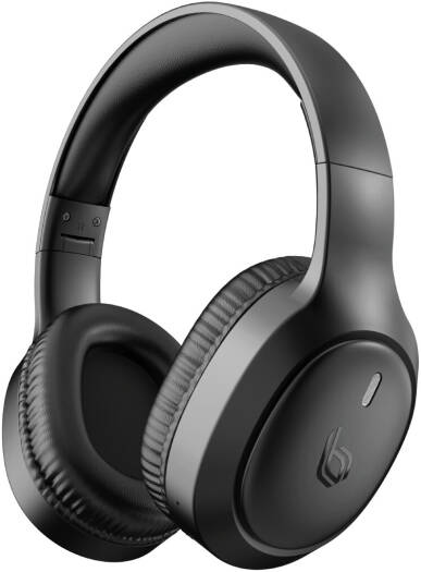 BLUPEBBLE OVER EAR FOLDABLE DIGITAL HYBRID NOISE CANCELLING HEADPHONES C85 BLACK BP-PAC85-BK - Image 2