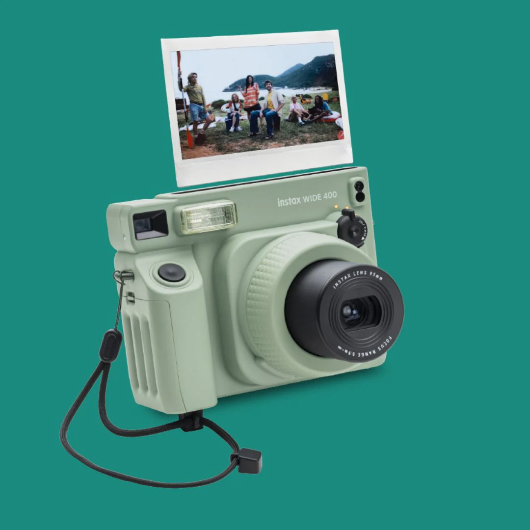 FUJIFILM INSTAX WIDE 400 CAMERA GREEN - Image 2