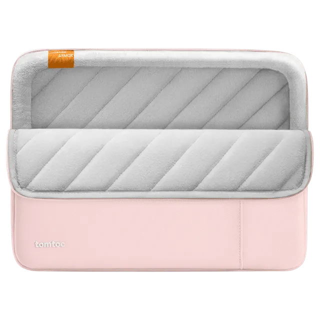 TOMTOC DEFENDER A13 14 INCH LAPTOP SLEEVE PINK A13D3P1 - Image 4
