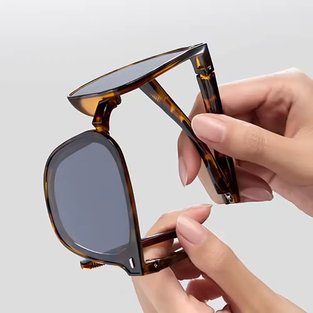 XIAOMI MIJIA FOLDING POLARIZED SUNGLASSES VELVET BLACK MJTA06LM - Image 5