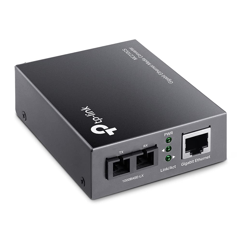 TP LINK OMADA GIGABIT SINGLE MODE MEDIA CONVERTER MC210CS - Image 2