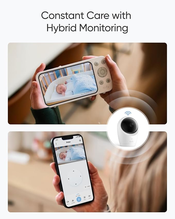 EUFY CAM E20 BABY MONITOR WHITE E8352221 - Image 2