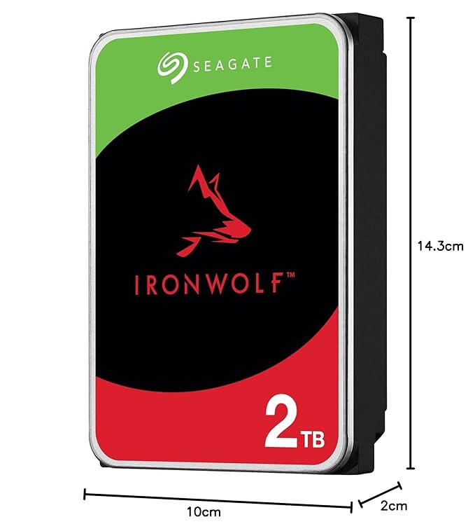 SEAGATE IRONWOLF 3.5 2TB INTERNA HARD DRIVE ST2000VN003 - Image 2