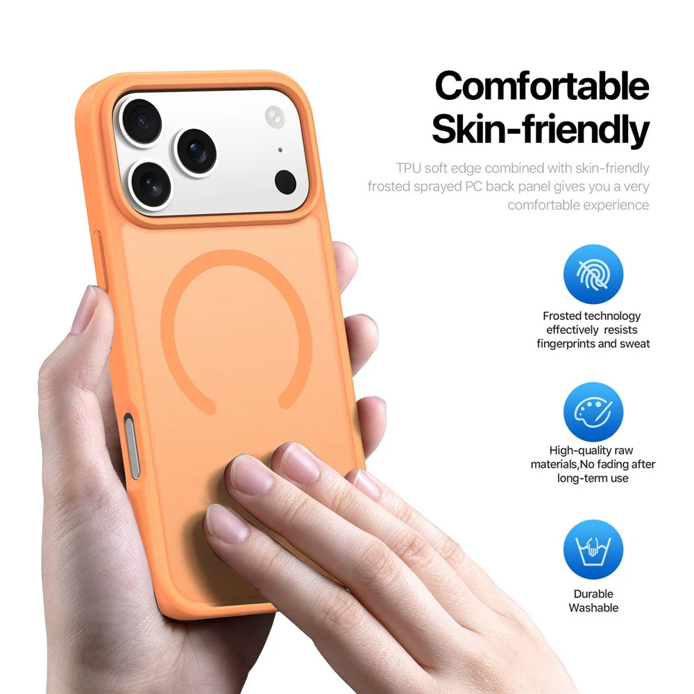DUXDUCIS IPHONE 17 PRO MAX YIND CASE ORANGE YIND0222 - Image 3
