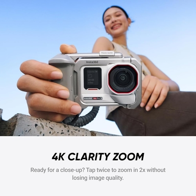 INSTA 360 ACE PRO 2 8K AI-POWERED ACTION CAMERA WITH SINGLE BATTERY WHITE CINSBBGA - Image 10