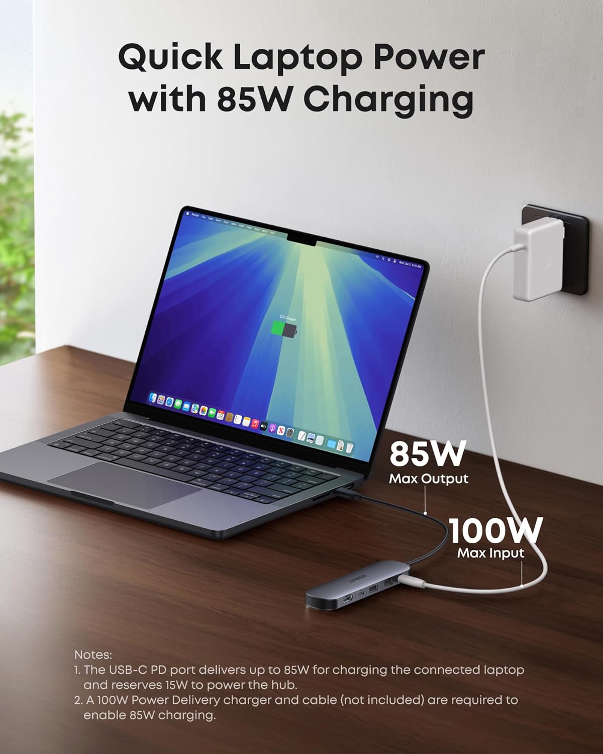ANKER NANO USB C HUB 7 IN 1 4K HDMI A83D2HA1 - Image 5