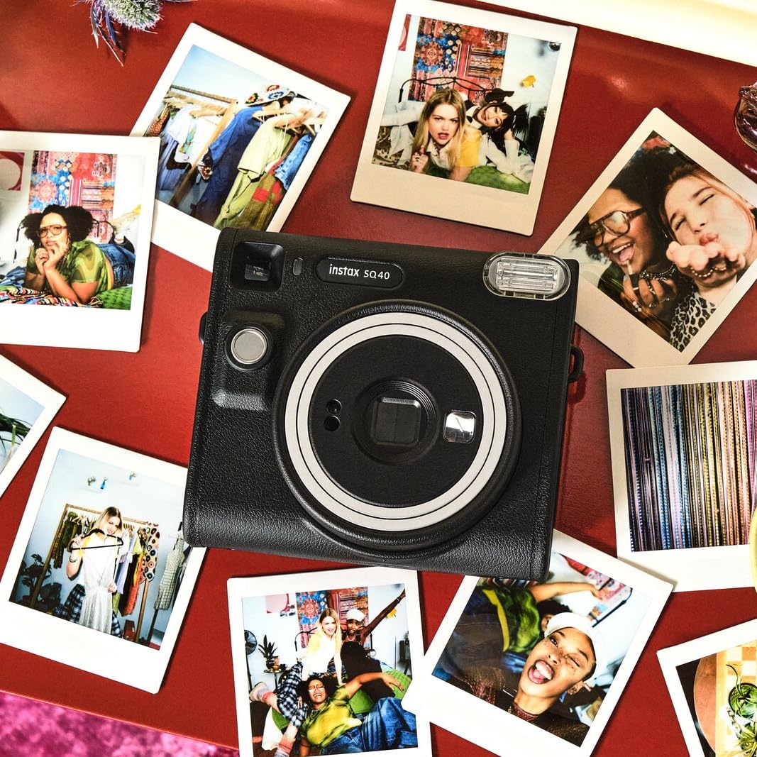 FUJIFILM INSTAX SQUARE SQ 40 INSTANT CAMERA BLACK - Image 6