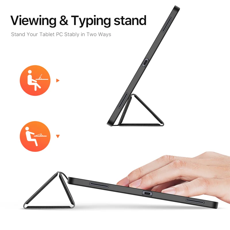 DUXDUCIS SAMSUNG TAB S11 ULTRA DOMO SERIES CASE BLACK DOMO545 - Image 2