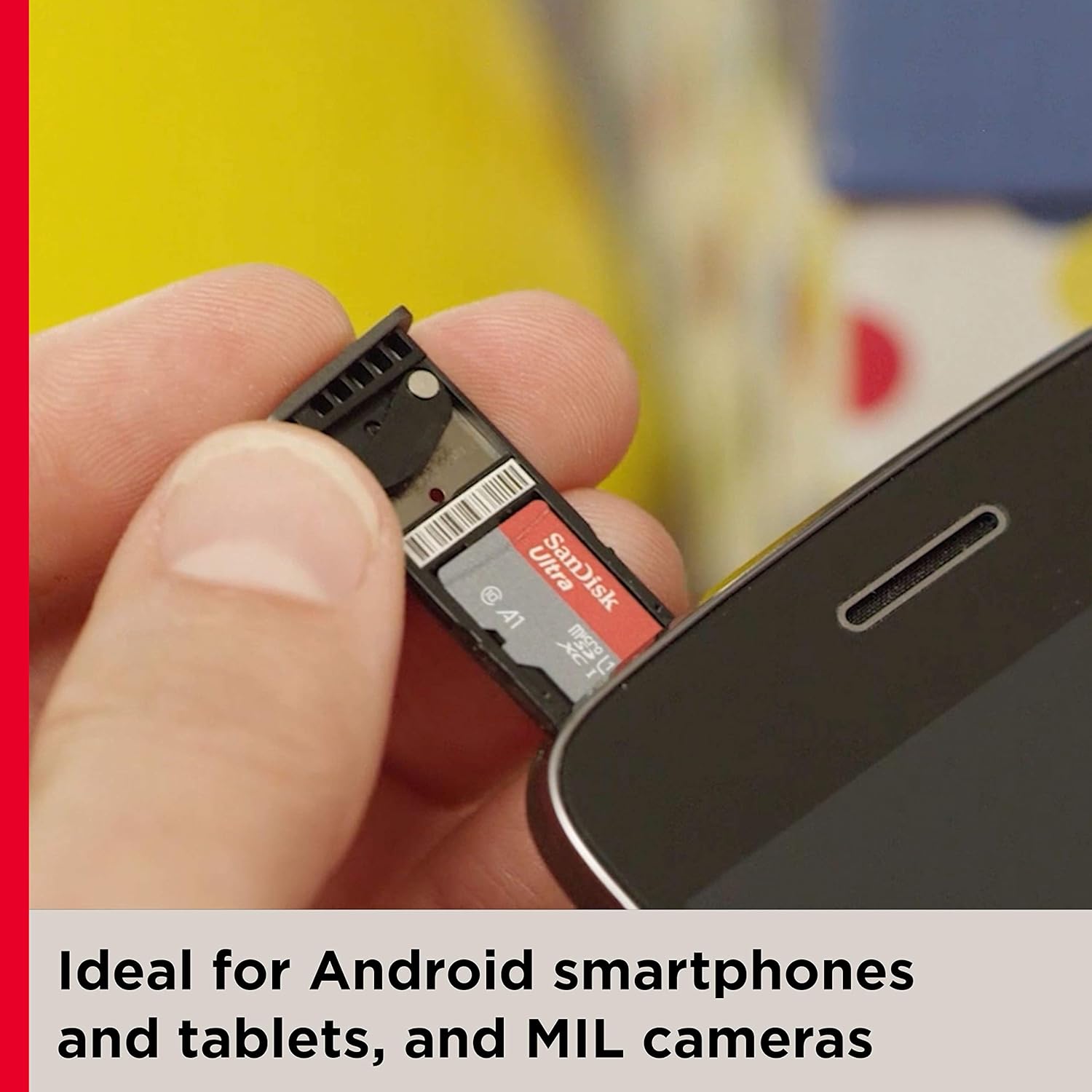 SANDISK ULTRA A1 MICROSDXC UHS-I CARD WITH ADAPTER 1TB SPEED UP TO 150 MBS SDSQUAC-1TOO-GN6MA - Image 2