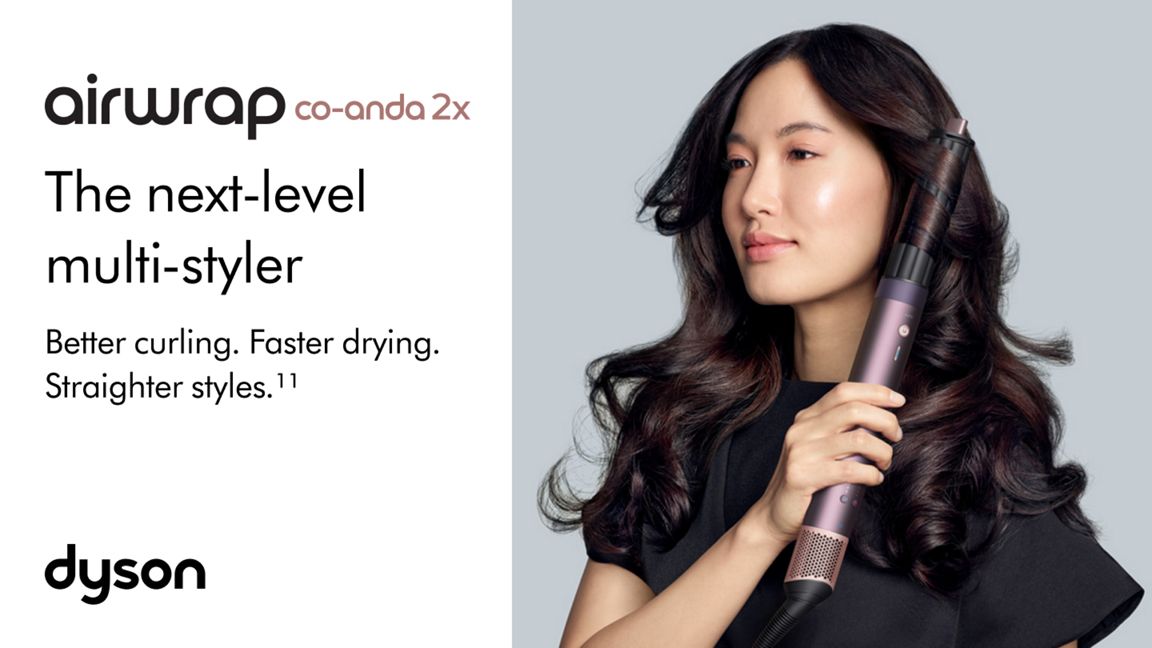 DYSON AIRWRAP COANDA2X MULTI-STYLER AND DRYER STRAIGHT+WAVY JASPER PLUM HS09 - Image 3