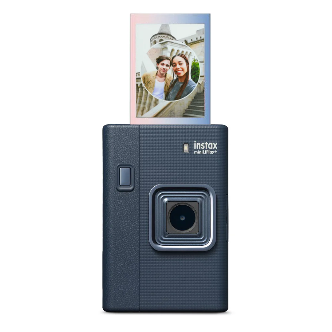 FUJIFILM INSTAX MINI LIPLAY PLUS HYBRID INSTANT CAMERA MIDNIGHT BLUE - Image 7