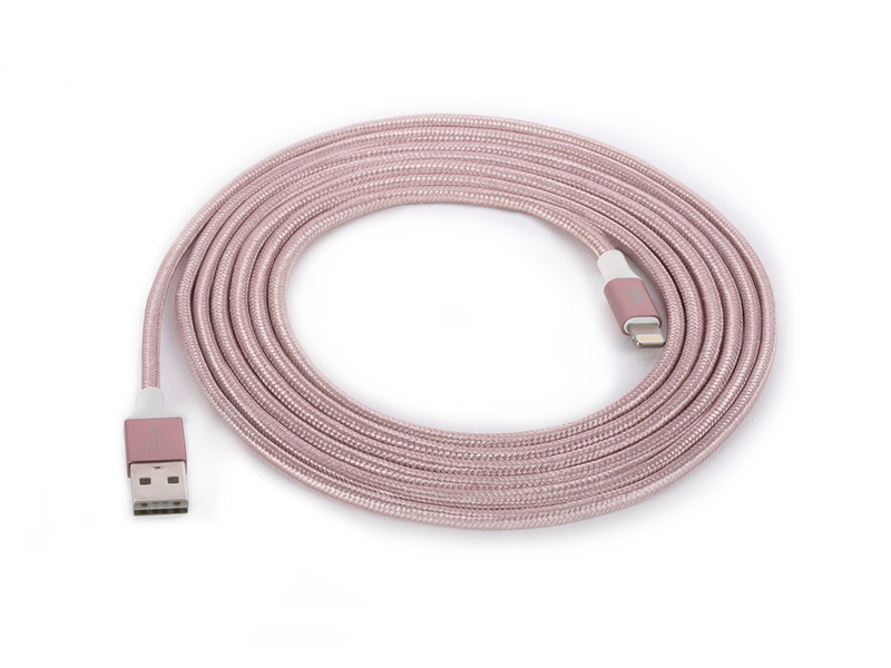 GRIFFIN USB TO LIGHTNING CABLE 10FT R GOLD GC43439 - Image 2