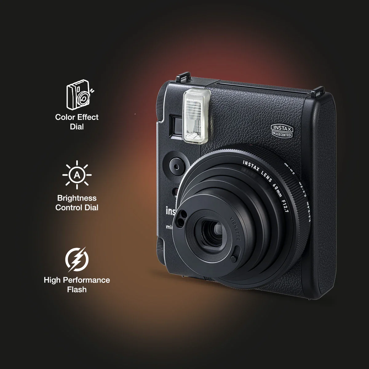 FUJIFILM INSTAX MINI 99 INSTANT CAMERA BLACK - Image 5