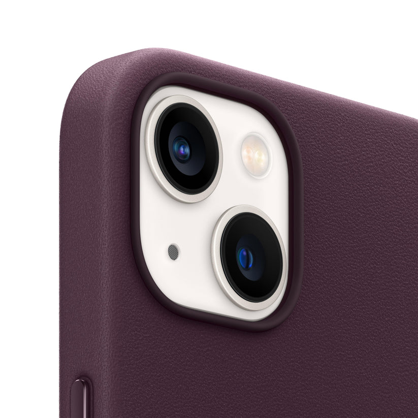 APPLE IPHONE 13 LEATHER CASE WITH MAGSAFE DARK CHERRY MM143 - Image 3