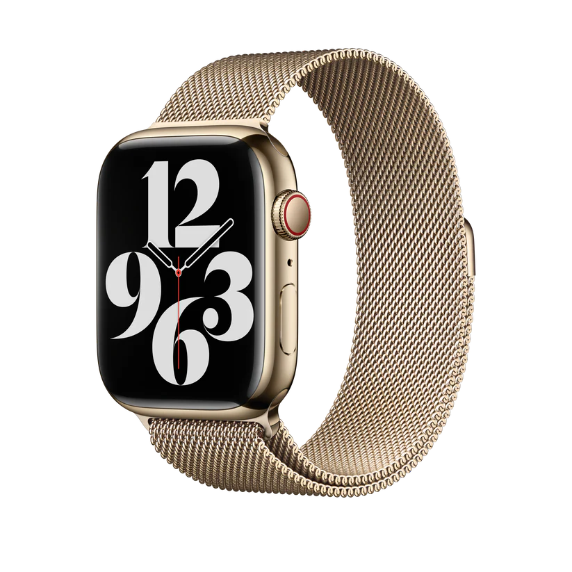 APPLE IWATCH 45MM GOLD MILANESE LOOP BAND ML763 - Image 2