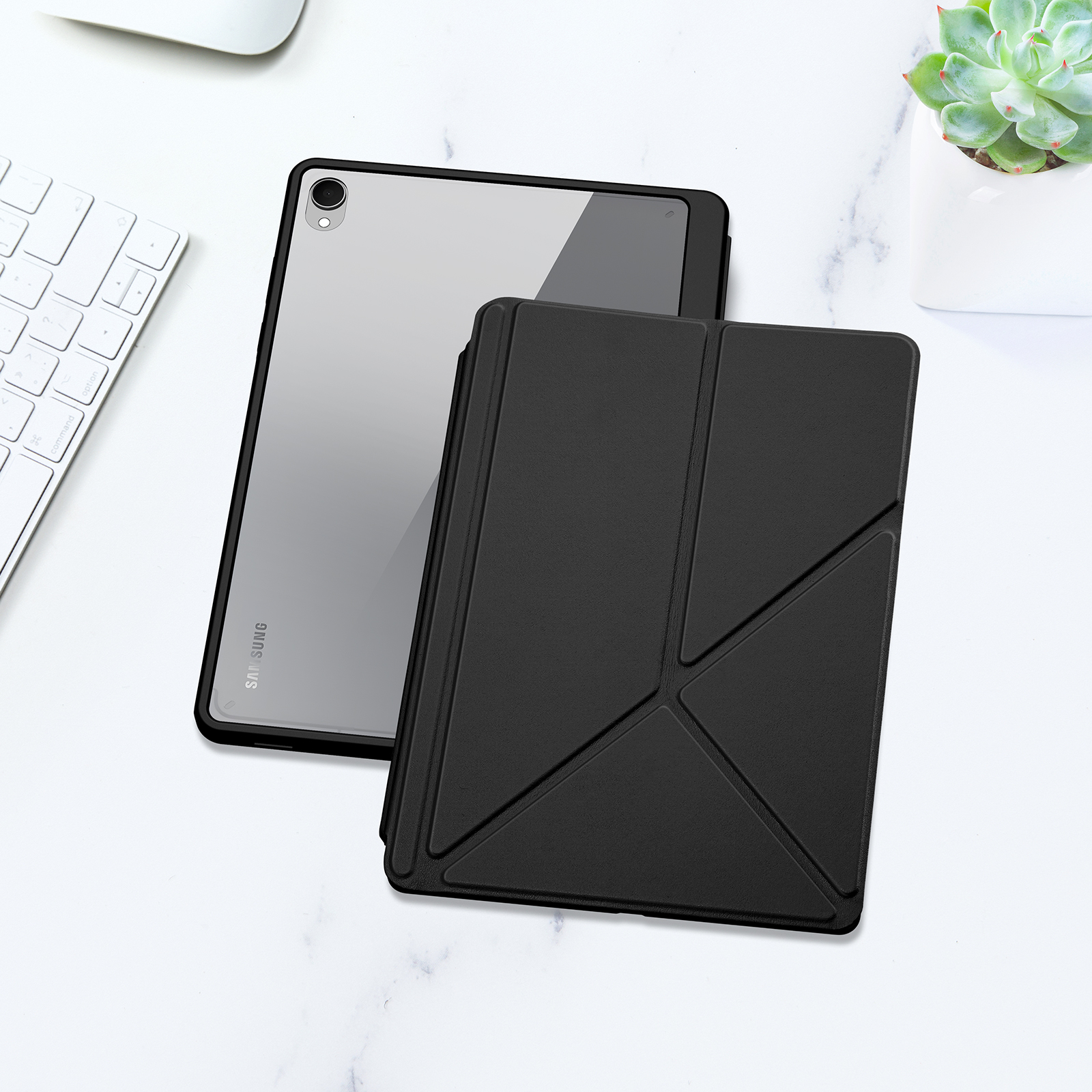 DUXDUCIS SAMSUNG TAB A11 PLUS/A9 PLUS MAGI SERIES CASE GREY MAGI0116 - Image 9