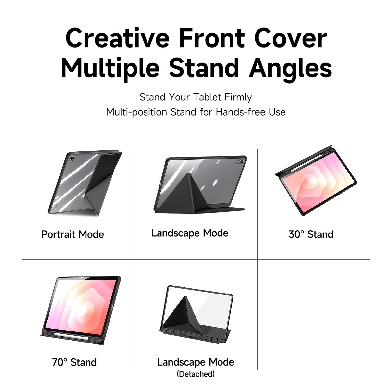 DUXDUCIS SAMSUNG TAB A11 PLUS/A9 PLUS MAGI SERIES CASE GREY MAGI0116 - Image 3