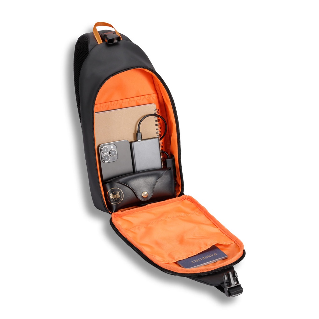 PORODO GAMING WATER RESISTANT PU LAPTOP BACKPACK WITH USB C PORT PDX532 - Image 2