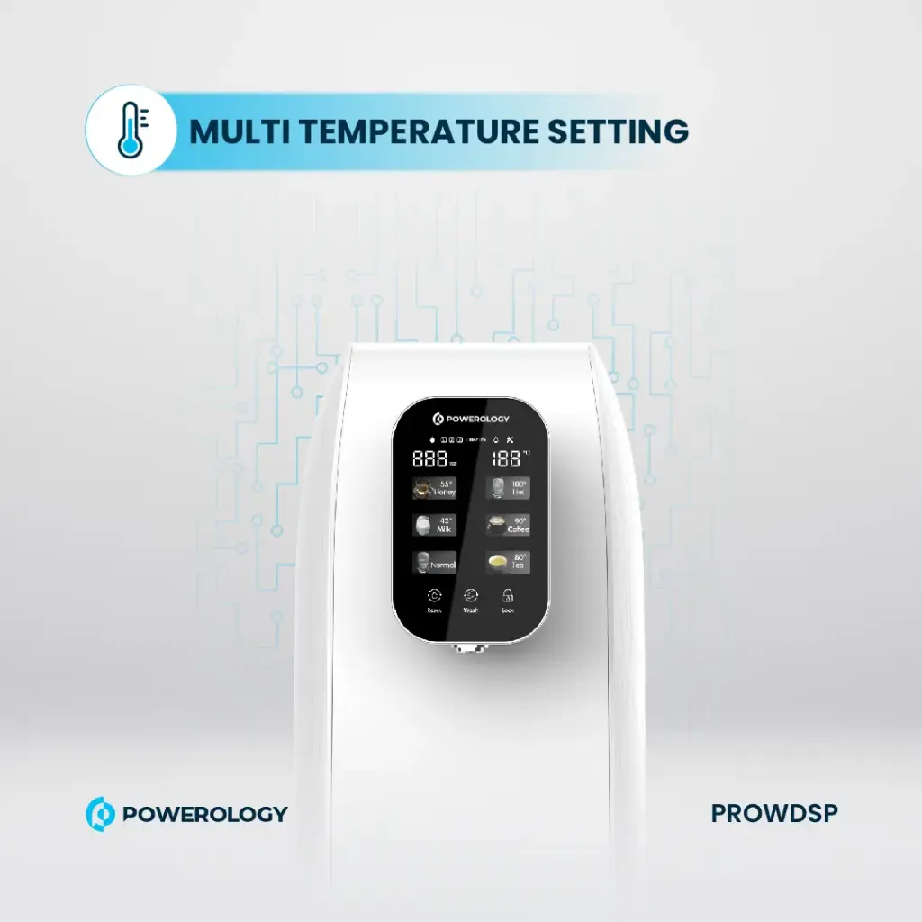 POWEROLOGY REVERSE OSMOSIS WATER PURIFIER AND DISPENSER WHITE PROWDSP - Image 6