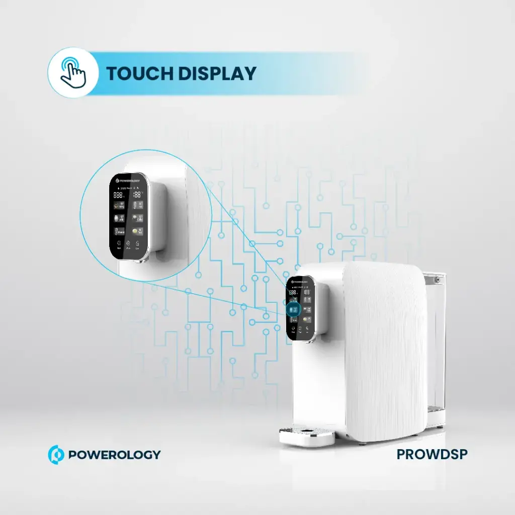 POWEROLOGY REVERSE OSMOSIS WATER PURIFIER AND DISPENSER WHITE PROWDSP - Image 4