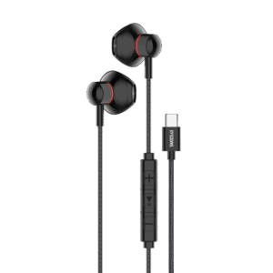 EPICARMA SONICCORE HI-FI USB-C WIRED EARPHONE BLACK EA-SC120-BK