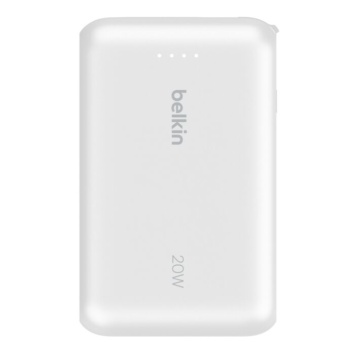 BELKIN BOOST CHARGE POWER BANK 10K WITH INTEGRATED CABLE 20W WHITE BPB021HQWH - Image 5