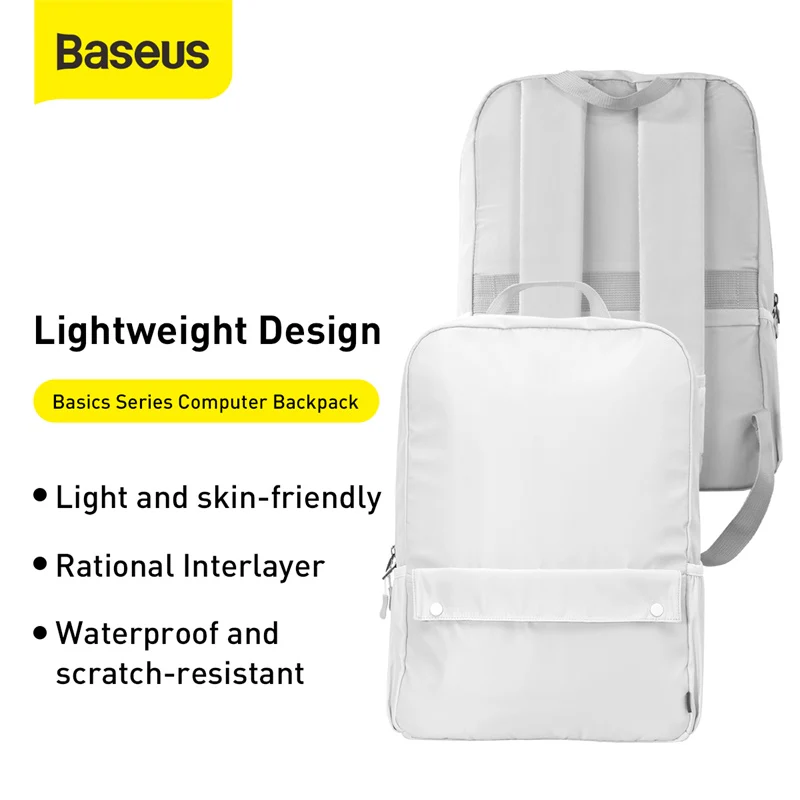 BASEUS BASICS SERIES 13 COMPUTER BACKPACK BUFF LBJN-E02 - Image 5