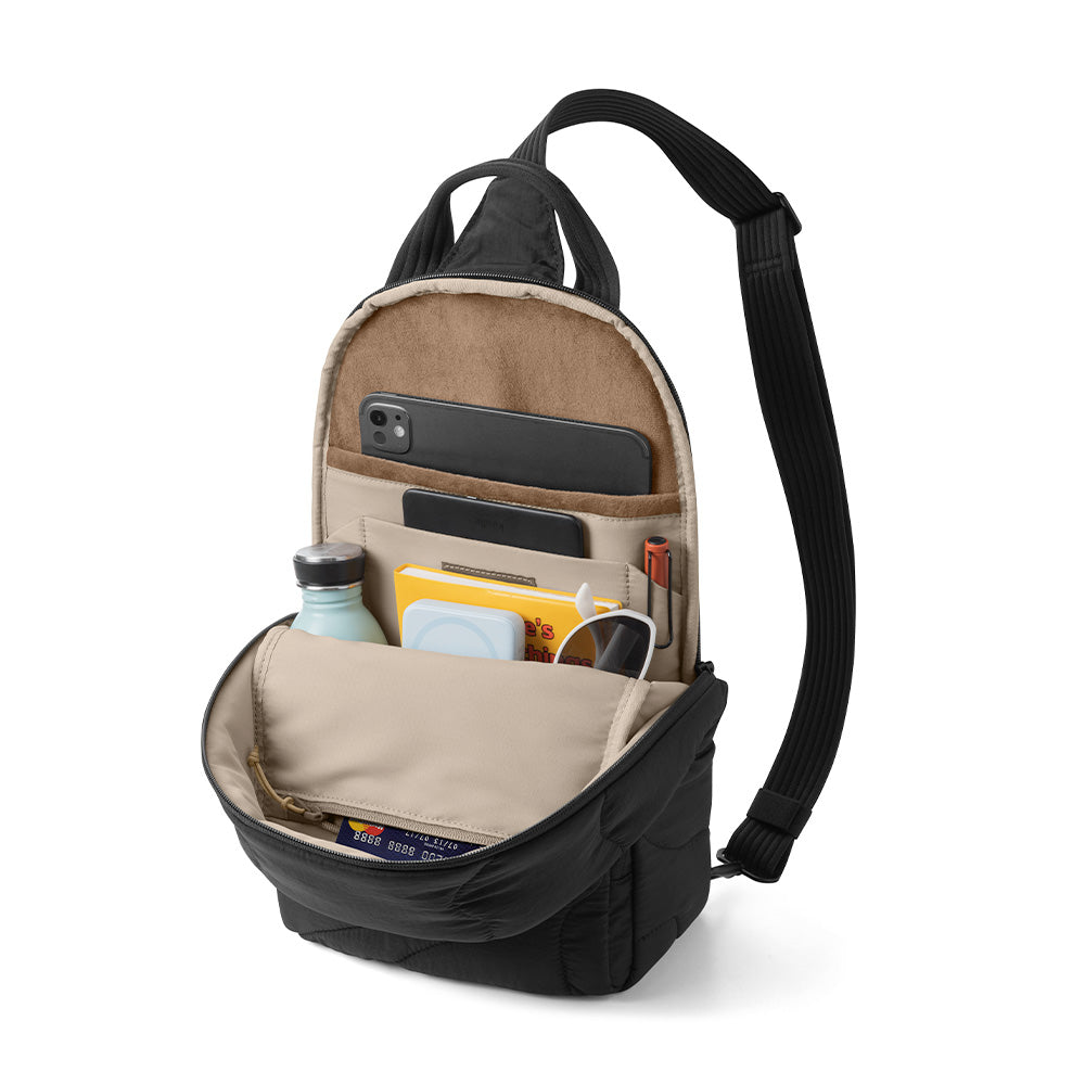 TOMTOC TERRA T36 11 INCH PUFFY SLING BACKPACK LAVASCAPE T36M1D1 - Image 2