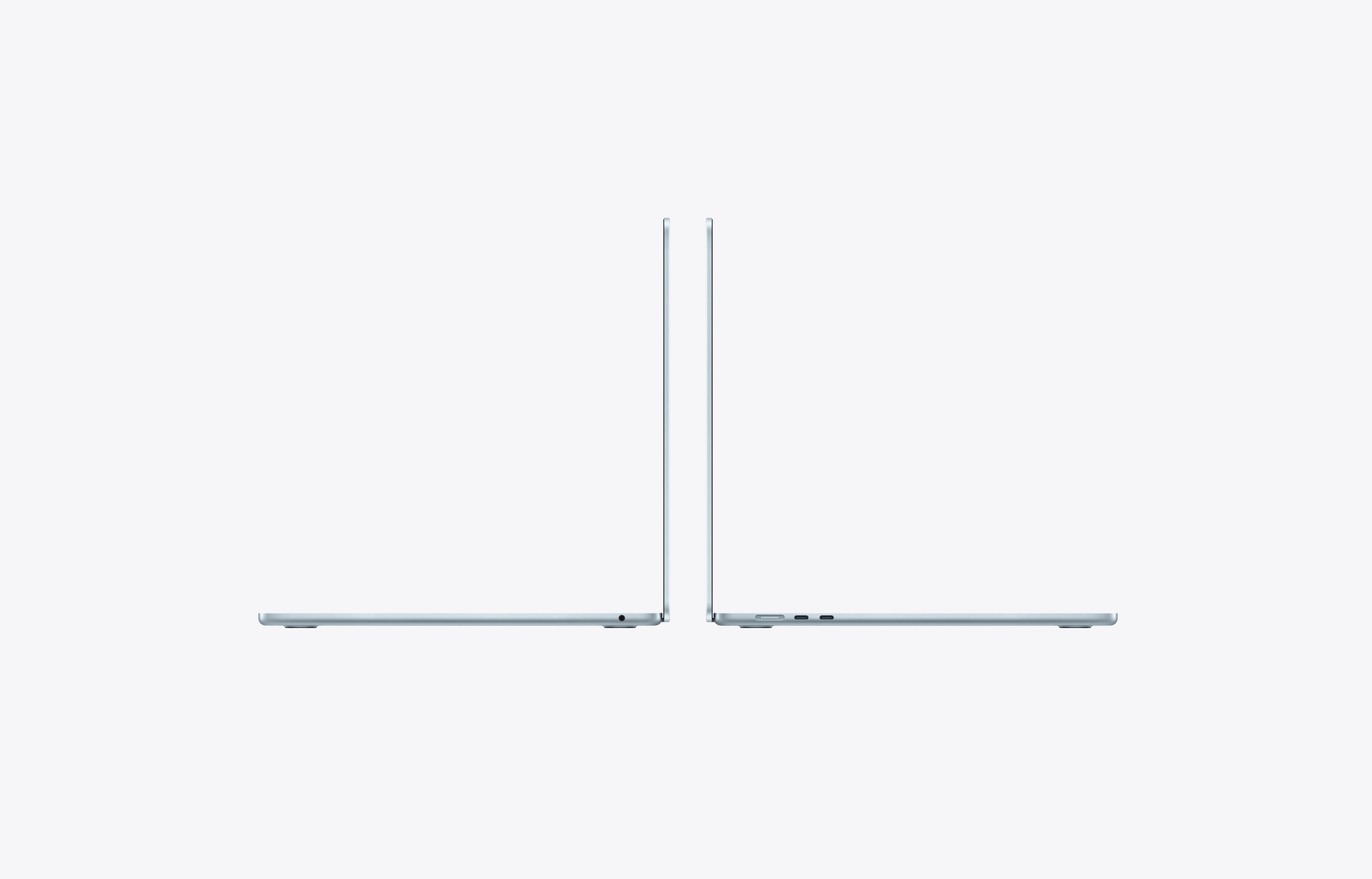 APPLE MACBOOK AIR 15 INCH M4 CHIP 10 CORE CPU 10 CORE GPU 24GB 512GB SKY BLUE ENGLISH MC7D4 - Image 2