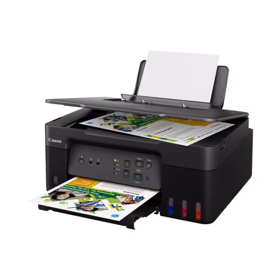 CANON PIXMA INKJET WIRELESS 3 IN 1 PRINTER BLACK G3430 - Image 6