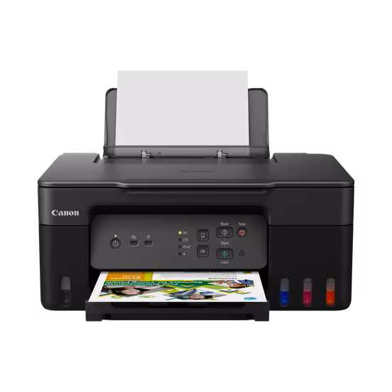 CANON PIXMA INKJET WIRELESS 3 IN 1 PRINTER BLACK G3430 - Image 4