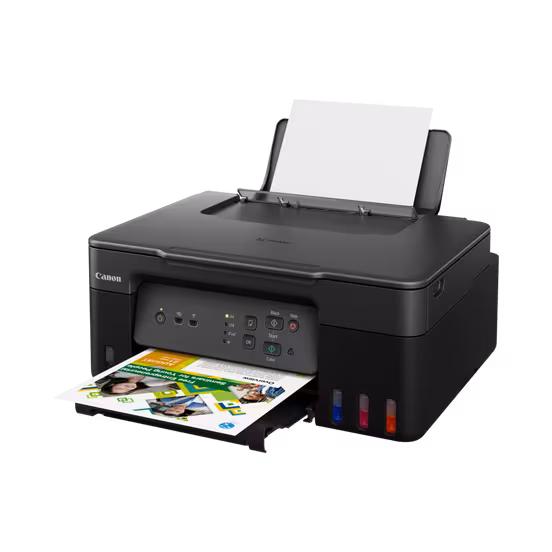 CANON PIXMA INKJET WIRELESS 3 IN 1 PRINTER BLACK G3430 - Image 5