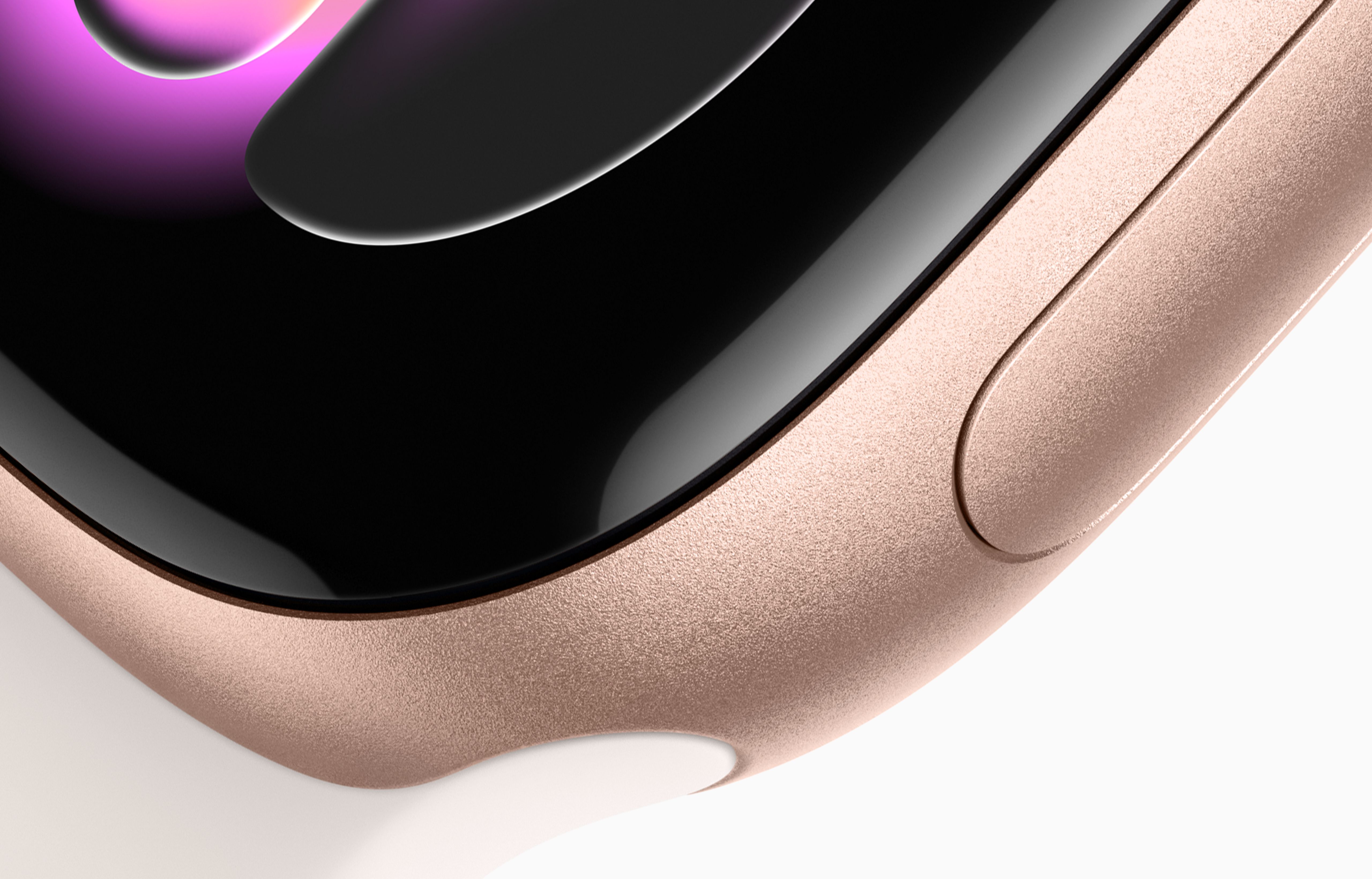 APPLE WATCH SERIES 11 GPS+ CELLULAR 46MM ROSE GOLD ALUMINUM CASE WITH LIGHT BLUSH SPORT BAND S/M MFCG4 - Image 2