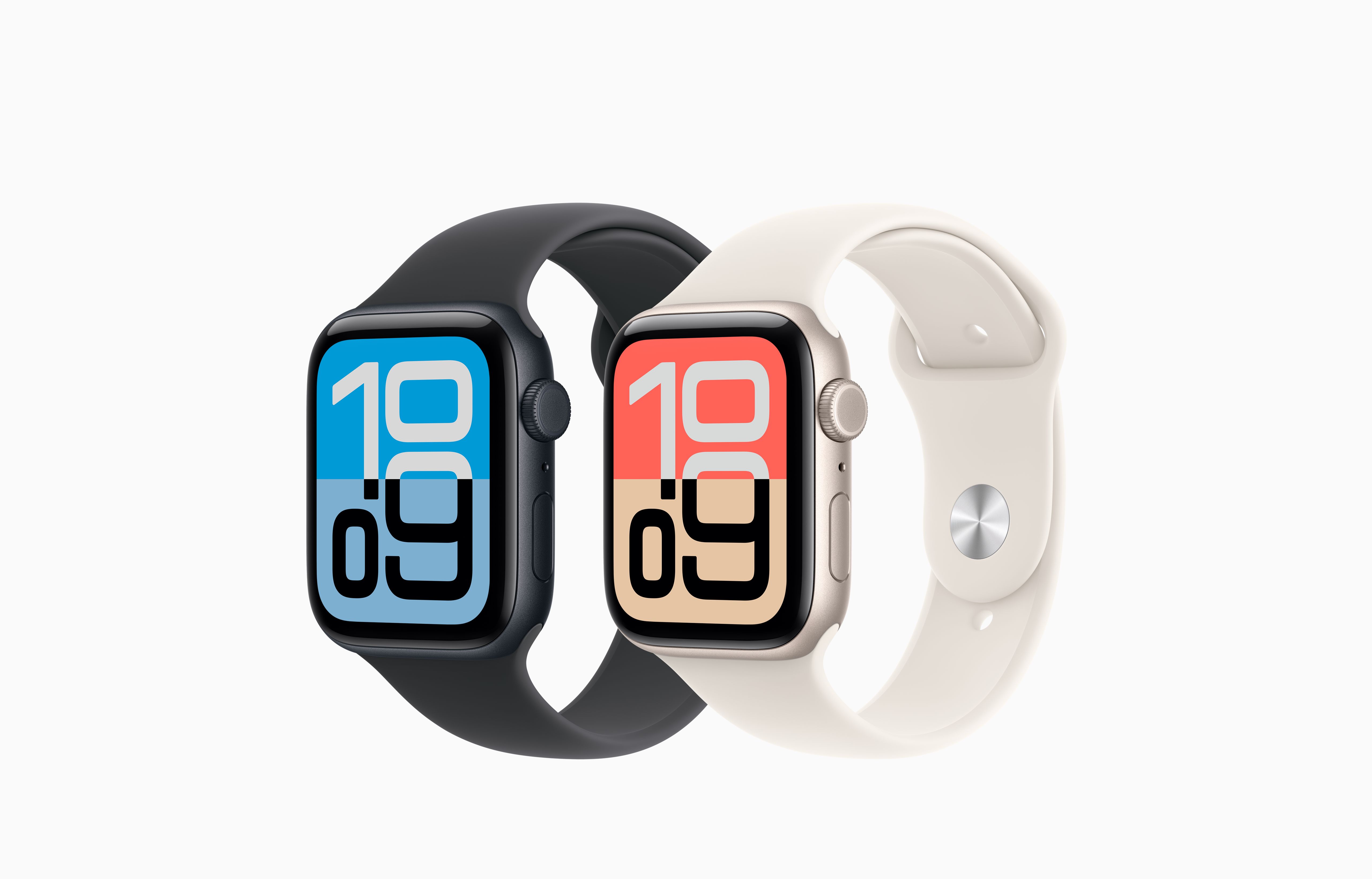 APPLE WATCH SE 2ND GENERATION 40MM GPS MIDNIGHT ALUMINIUM WITH MIDNIGHT SPORT BAND S/M MXE73 - Image 2
