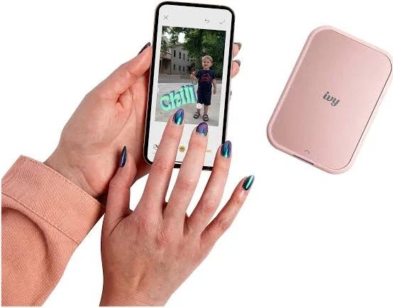 CANON Ivy 2 PORTABLE PHOTO PRINTER ROSE GOLD EZ2-6061 - Image 3
