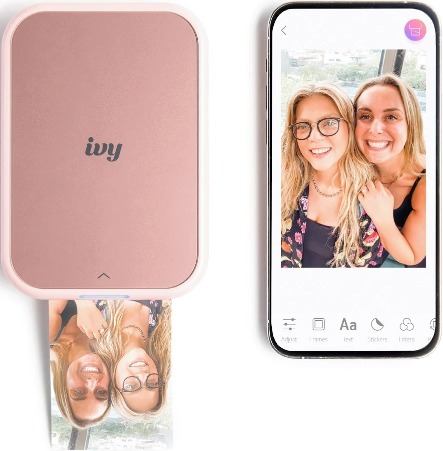 CANON Ivy 2 PORTABLE PHOTO PRINTER ROSE GOLD EZ2-6061 - Image 2