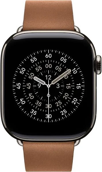 BLUPEBBLE APPLE WATCH STRAP ULTRA AND SERIES 11 ORLEN SERIES 49/45/44/42MM CHOCOLATE BP-ORLEN-CH - Image 2
